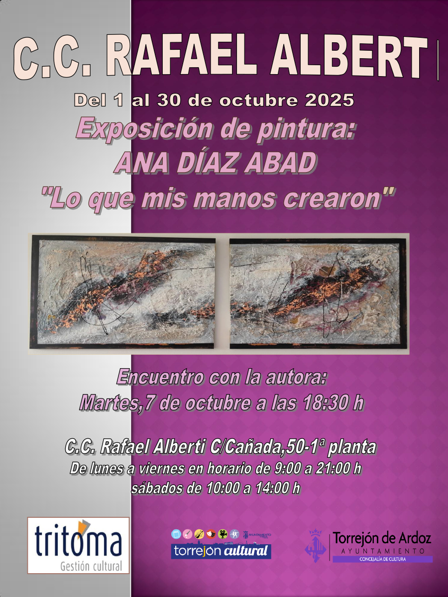 Exposición de pintura: Lo que mis manos crearon