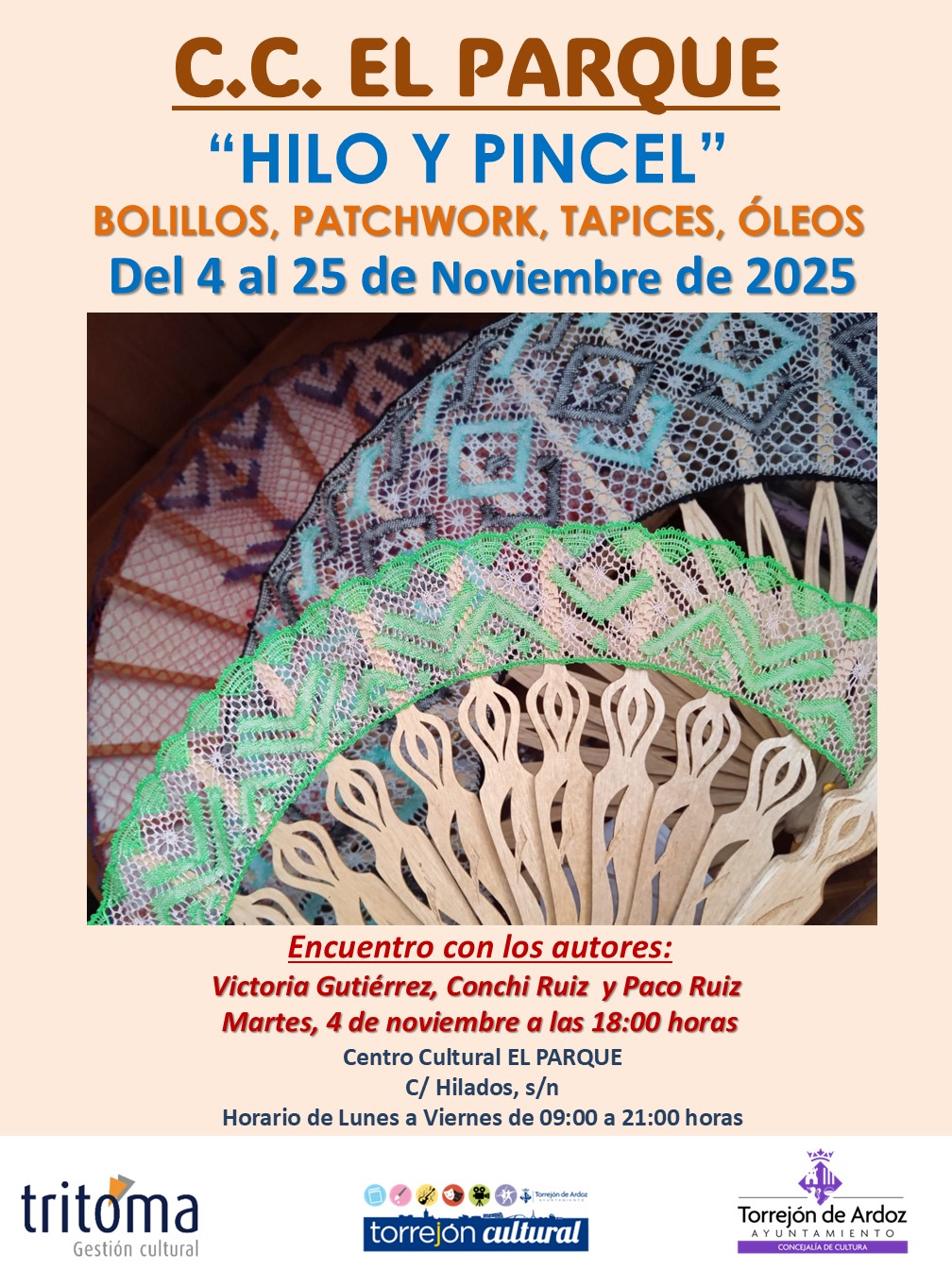 Exposición: Hilo y pincel