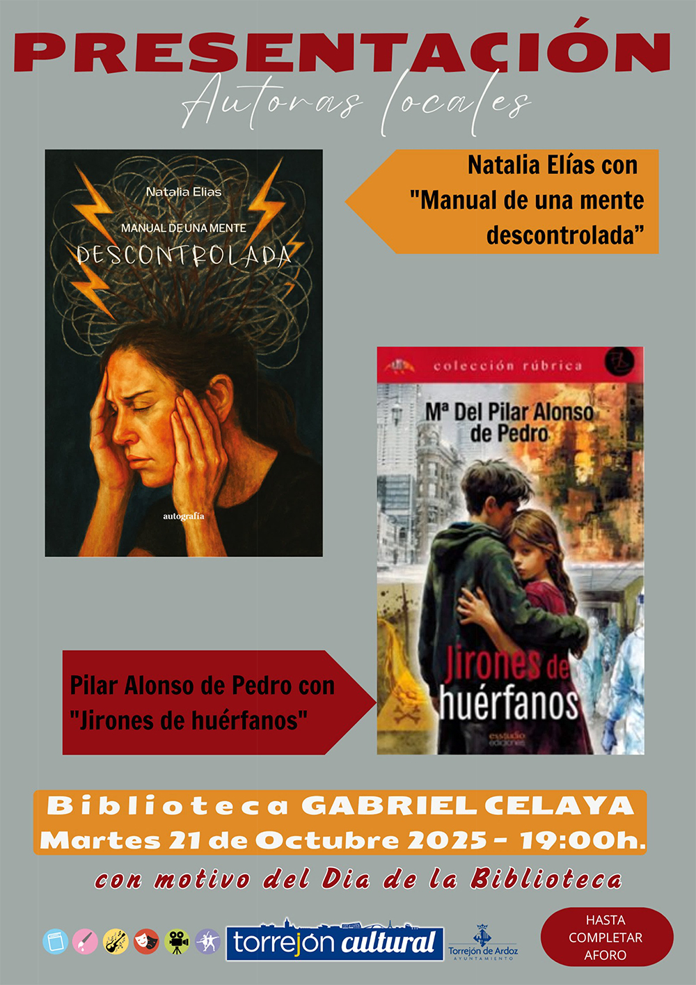 Presentación libros autoras locales