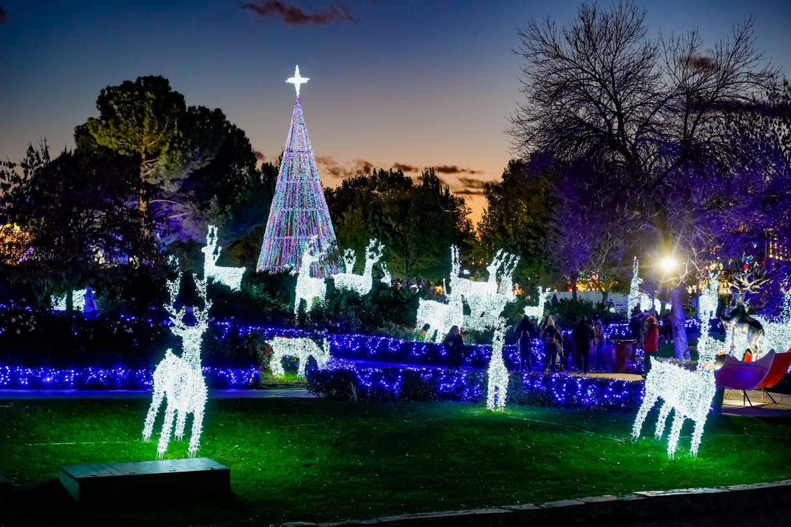 El Parque de la Navidad de España, un espacio lleno de luz para disfrutar en familia El Parque de la Navidad de España, un espacio lleno de luz para disfrutar en familia