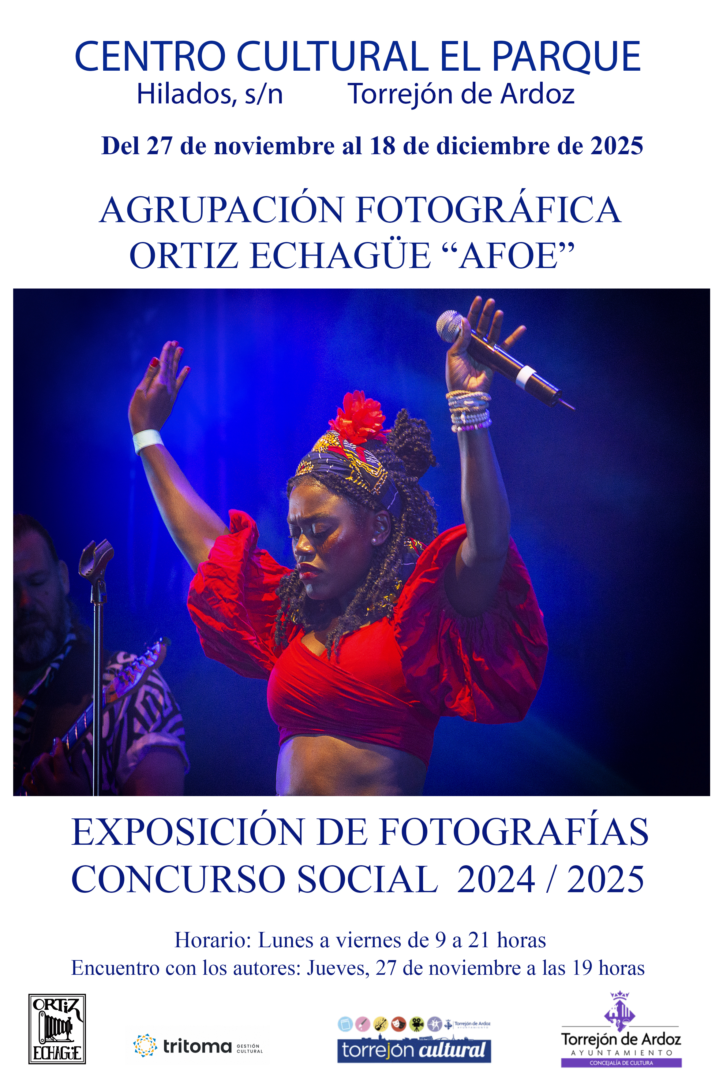 Exposición de fotografías concurso social Asociación Ortiz Echagüe