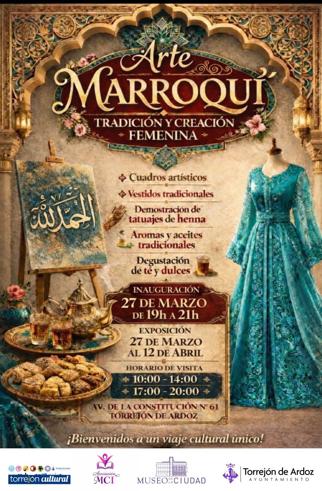 Exposición de arte marroquí