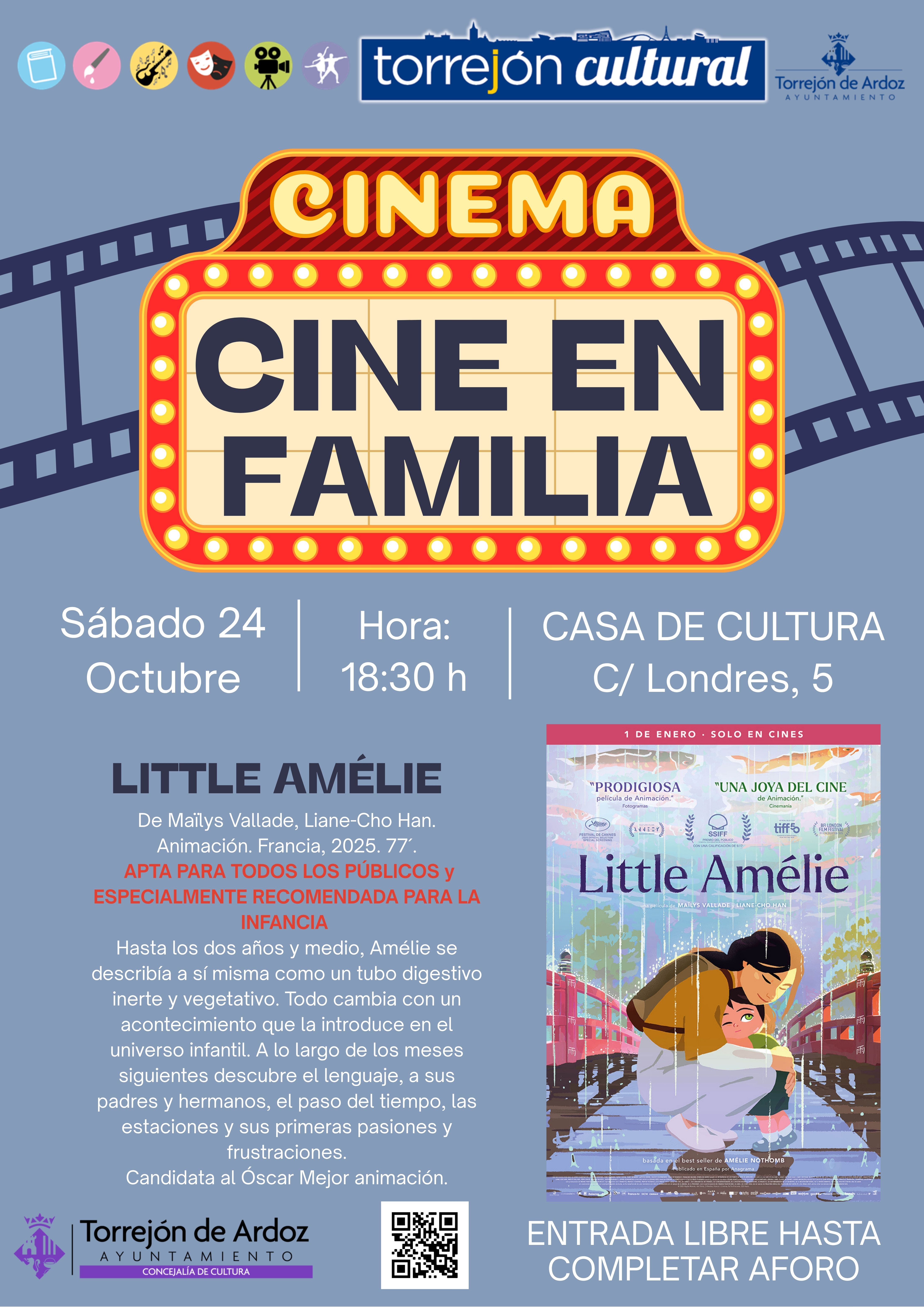 Cine en Familia: Little Amèlie