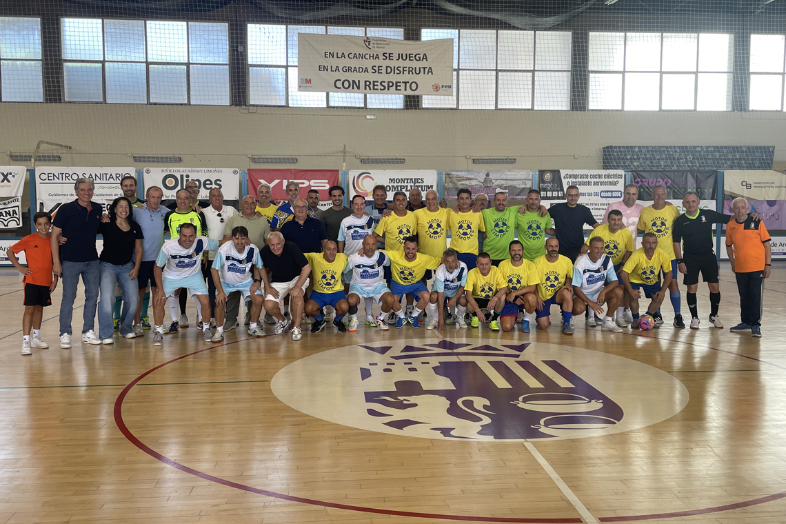 Torrejón de Ardoz rinde homenaje a Fernando Limones con un emotivo partido