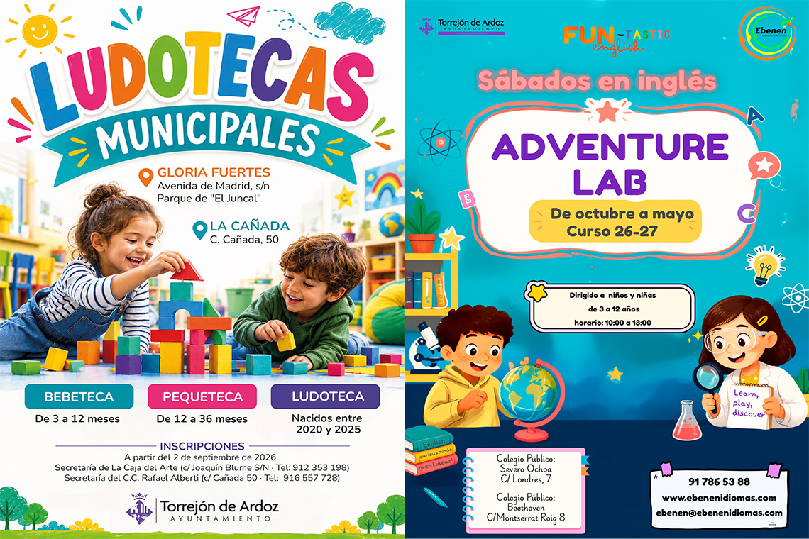 Torrejón de Ardoz amplía su oferta educativa con nuevas actividades extraescolares