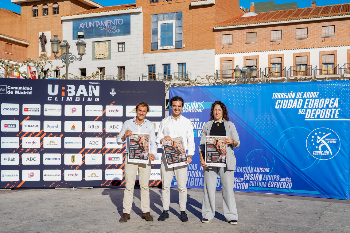 Torrejón de Ardoz se convierte en el mayor rocódromo urbano de España con el Urban Climbing