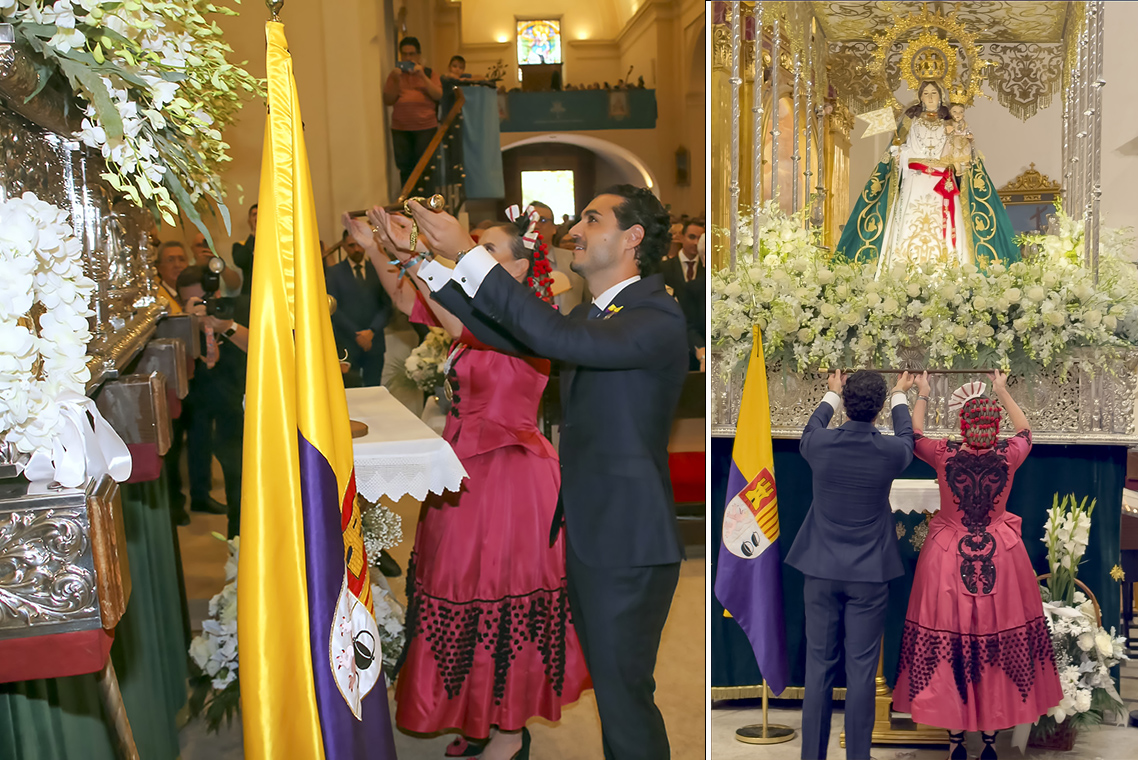La Virgen del Rosario Coronada, Alcaldesa Honoraria de Torrejón de Ardoz