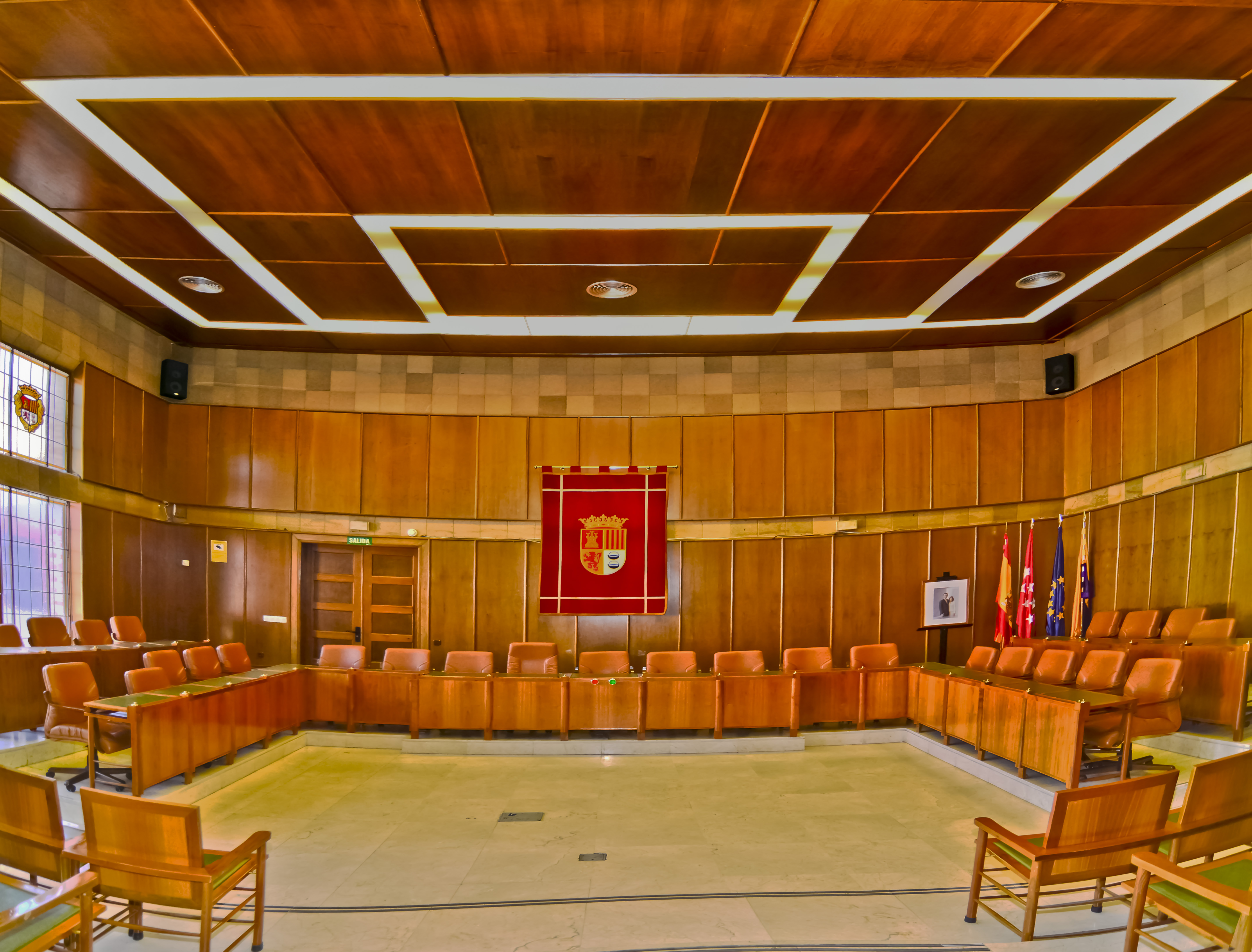Salón de plenos del Ayuntamiento de Torrejón de Ardoz