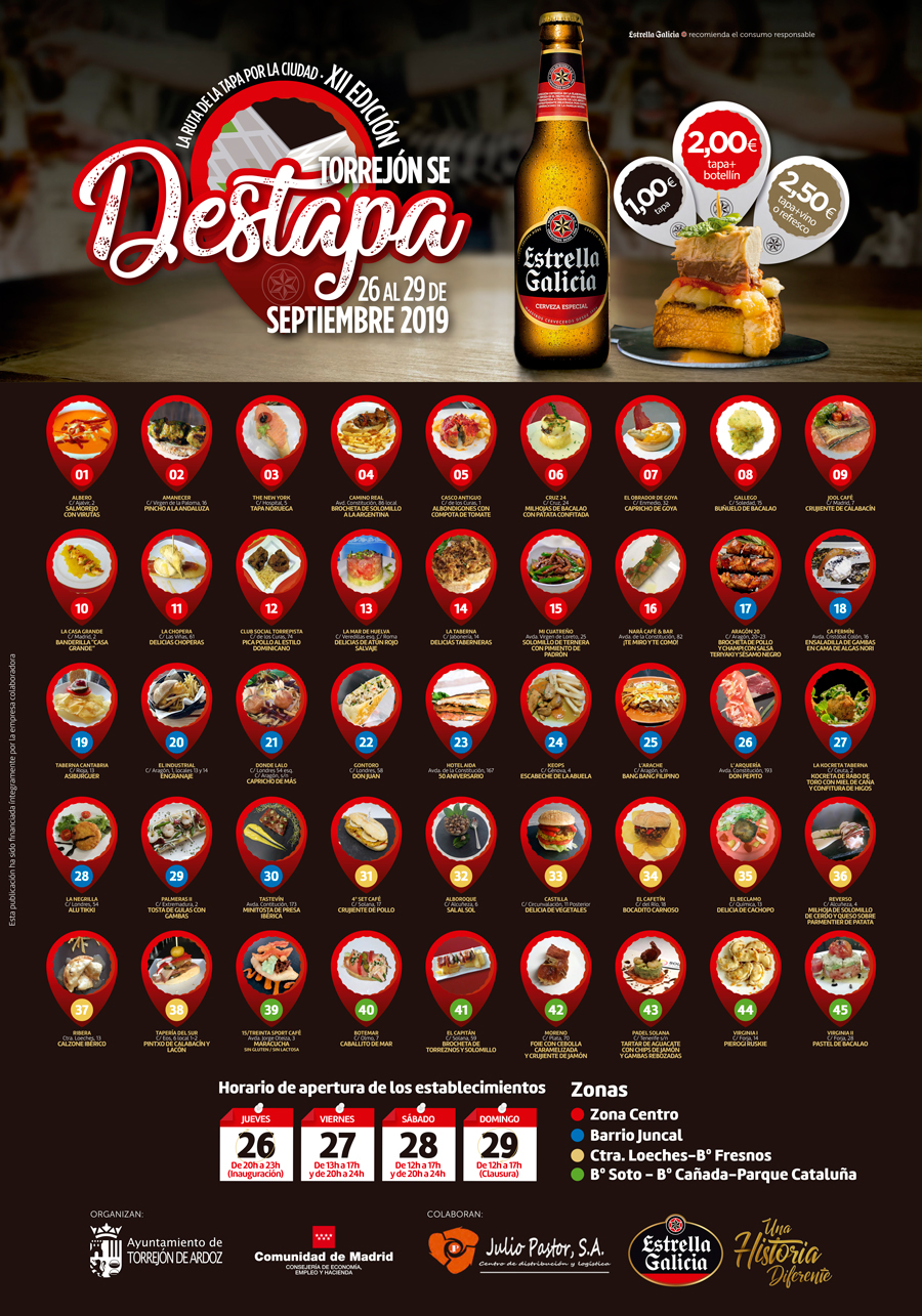 Cartel Feria de la Tapa 2019