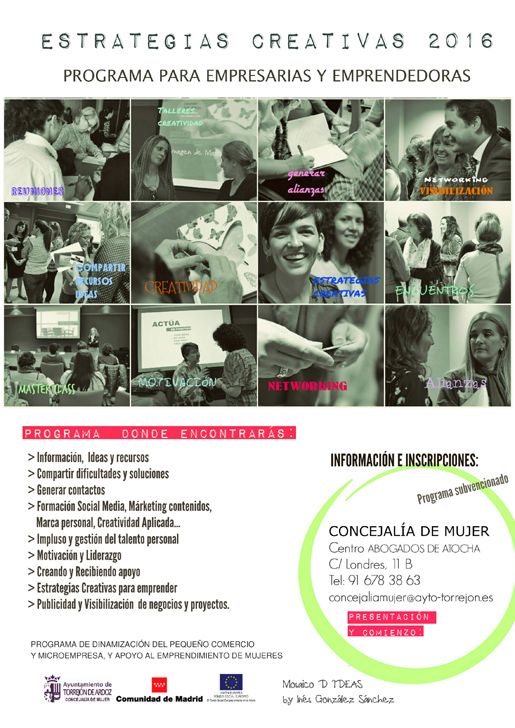 cartel estrategias creativas 2016