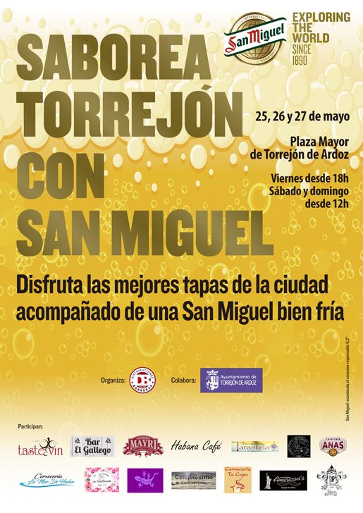 cartel saborea torrejon