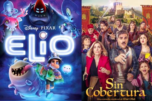 La película de animación “Elio” y la comedia “Sin cobertura” protagonizan la cartelera del Cine de Verano de este fin de semana