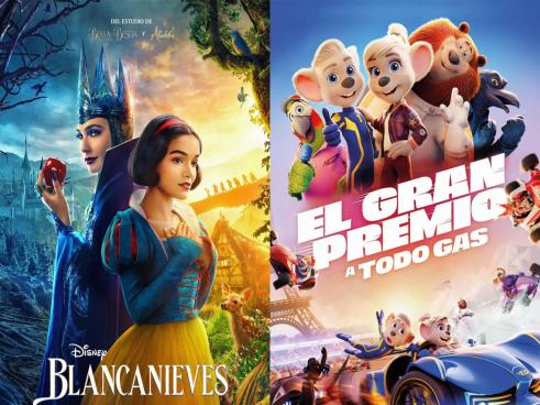 “Gran premio a todo gas” y “Blancanieves” protagonizan la cartelera del Cine de Verano de este fin de semana