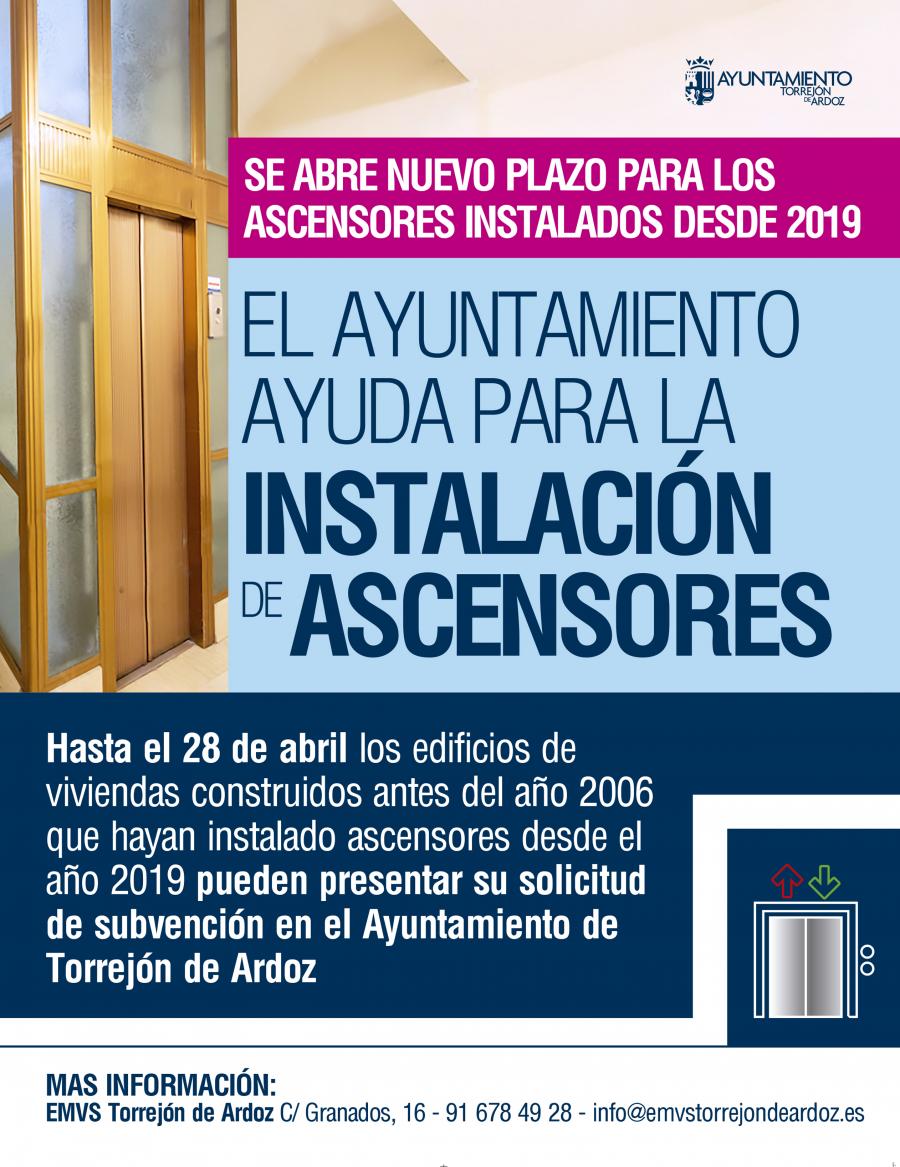Ayuda para la instalación de ascensores