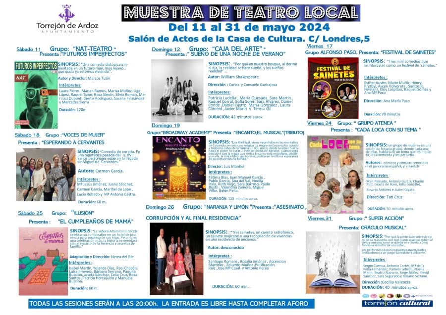 Muestra de Teatro Local 2024