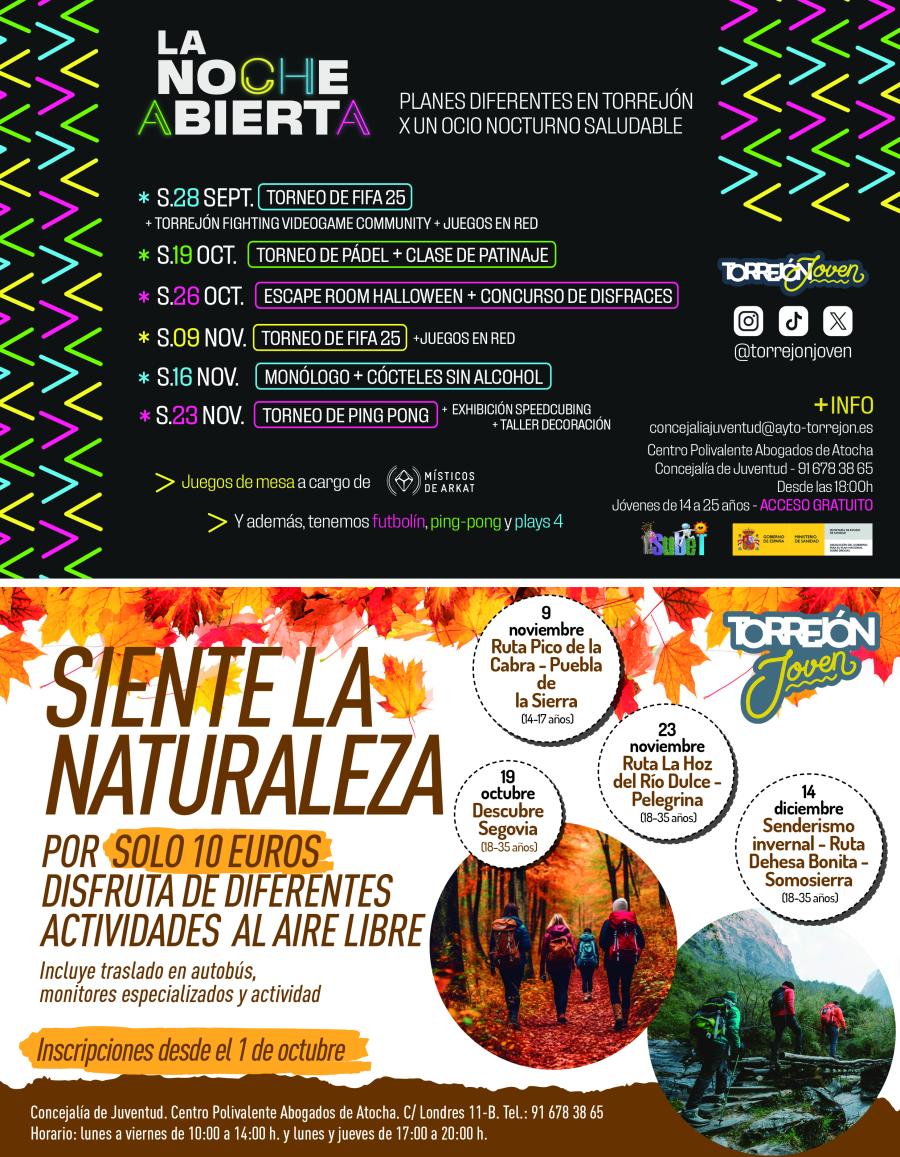 Actividades concejalía de Juventud