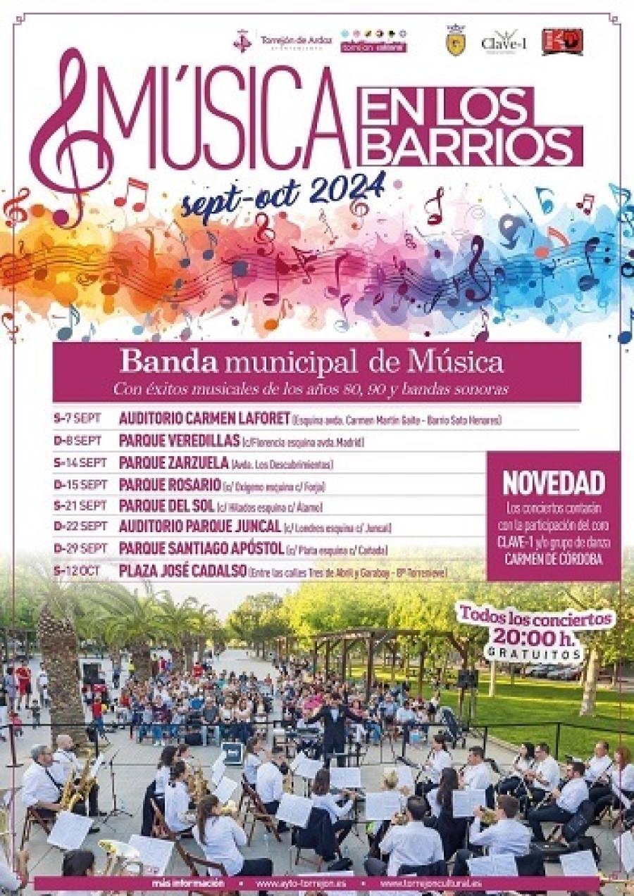 Música en los Barrios sept 2024