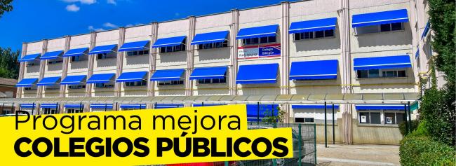 Programa de mejoras de los Colegios Públicos