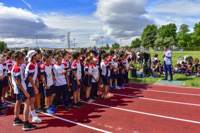 Los alumnos del colegio JABY de Torrejón de Ardoz han participado en la Carrera solidaria contra el Hambre, organizada por la Fundación Acción contra el Hambre