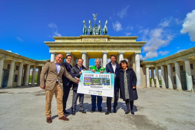 El Parque Europa de Torrejón de Ardoz, en el cupón de la ONCE del sorteo del próximo 6 de mayo