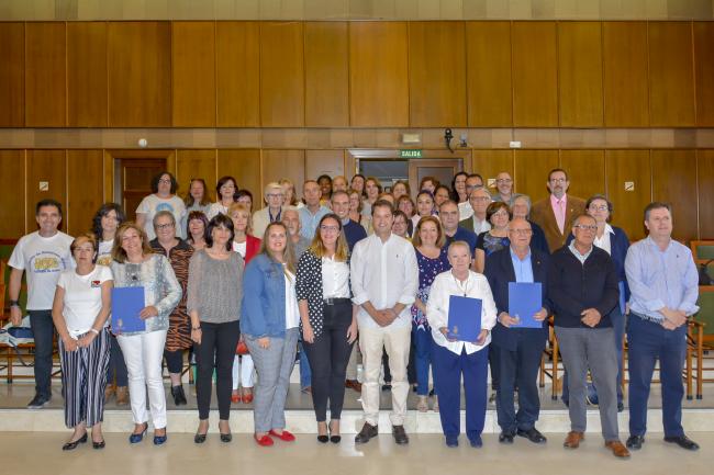 El Ayuntamiento de Torrejón reconoció ayer con un acto público la labor que desarrollan las entidades sociales de la ciudad