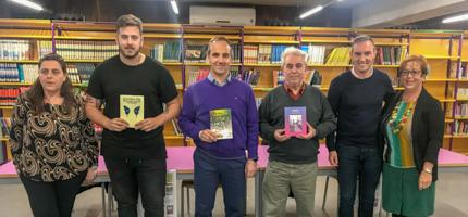 Torrejón acogió la presentación de los libros “En sólo unas palabras”, de Oscar Encarnación, “Alas para ver, ojos para volar”, de Fernando Vega Gómez y “Yuncler, un pueblo toledano”, de Jesús Gerardo Domínguez
