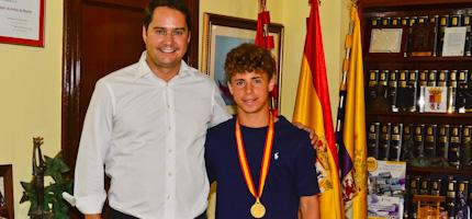 El deportista torrejonero Mario Soriano