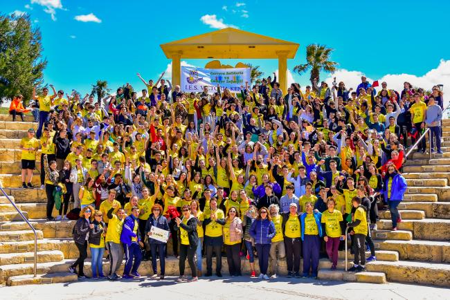 El Instituto de Educación Secundaria Victoria Kent celebra una carrera solidaria con el objetivo de recaudar fondos a favor del cáncer infantil