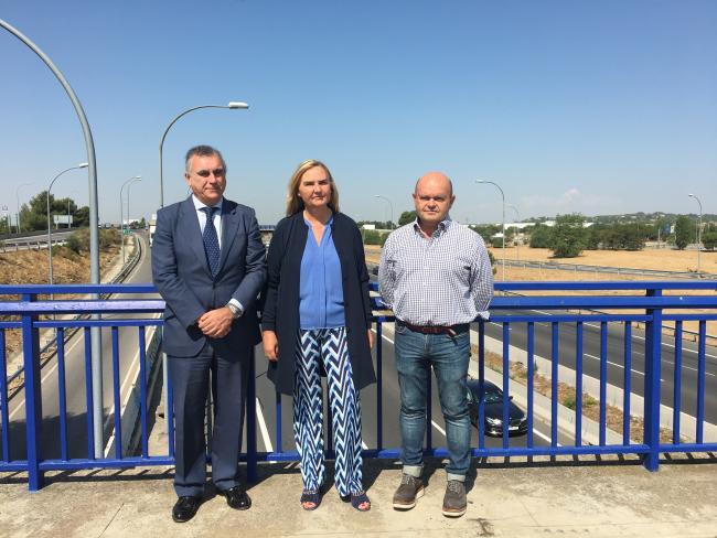 Construcción del carril Bus-VAO de la A2