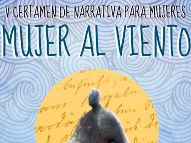 Abierto el plazo de presentación de trabajo para el certamen de narrativa 'Mujer al viento'