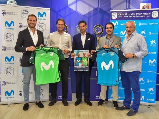 Presentación del partido de Movistar Inter FS ante Fútbol Emotion Zaragoza