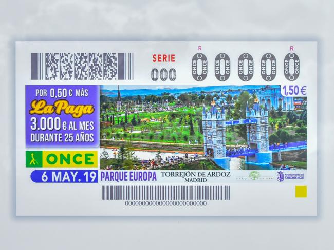 El sorteo de la ONCE reparte 350.000 euros en Torrejón de Ardoz
