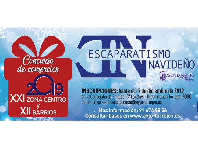 Concurso de Escaparates Navideños del Comercio Minorista de Torrejón de Ardoz 