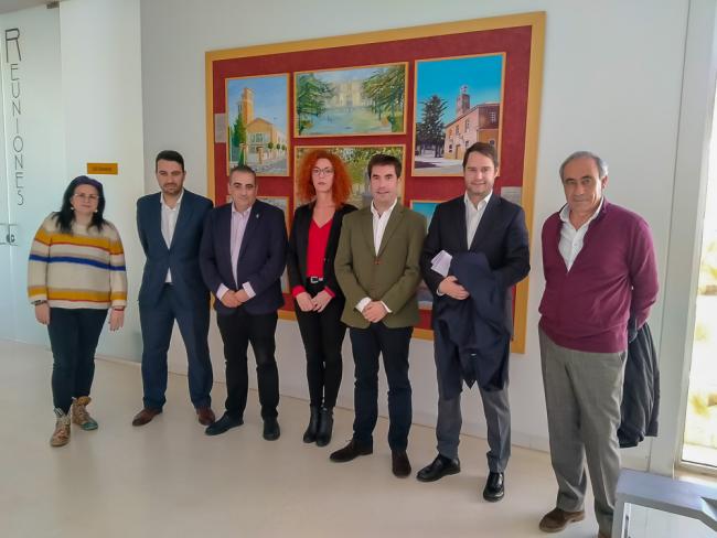 Reunión con los alcaldes de otros municipios afectados por el ruido del aeropuerto 