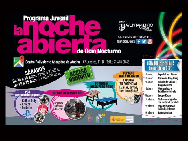 Este sábado 29 de febrero continúa la programación de “La noche abierta” con un especial de “Juegos en Red” 