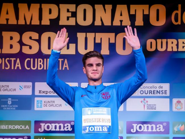 El torrejonero Pablo Sánchez-Valladares, campeón de España absoluto de 800 metros en pista cubierta