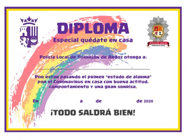 Diploma Quédate En Casa