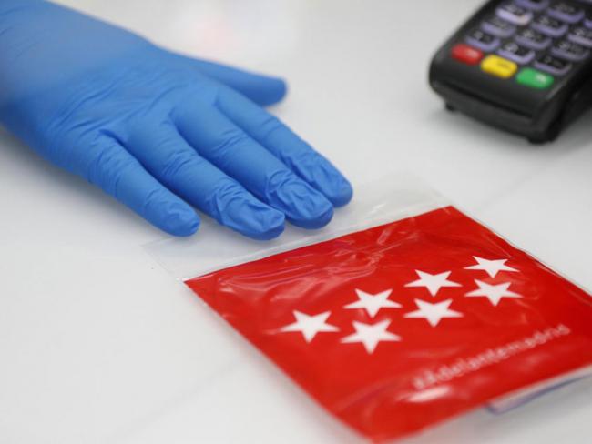 Segunda mascarilla que la Comunidad de Madrid entrega de forma gratuita