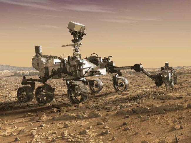 Histórico aterrizaje en Marte 