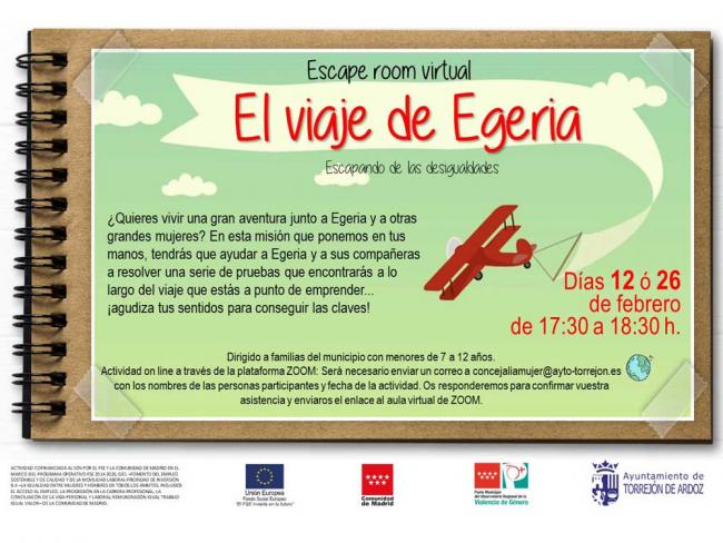 Escape Room virtual “El viaje de Egeria"