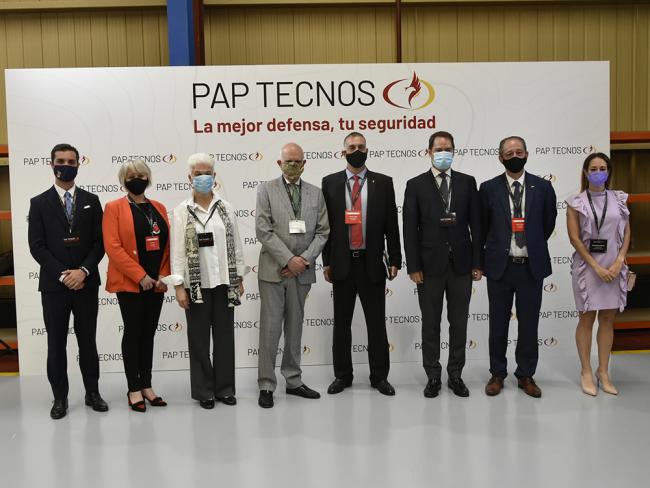 La empresa de alta tecnología militar y de seguridad, PAP TECNOS, inaugura en Torrejón de Ardoz su nueva sede que será un importante centro de mantenimiento y desarrollo de la OTAN