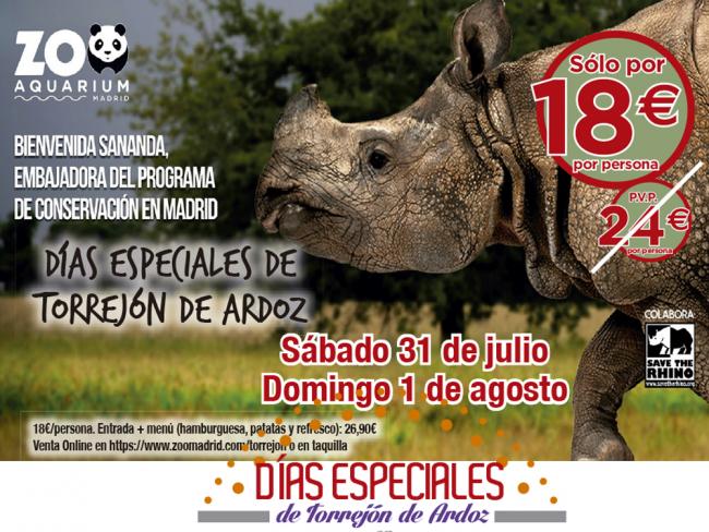 Días Especiales Zoo Aquarium Madrid