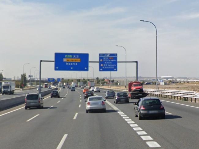 El lunes 2 y el martes 3 de agosto estará cortado el acceso a la M-50 y M-45 desde la A2