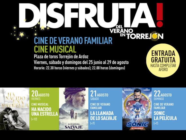 CINE VERANO 20 AGOSTO