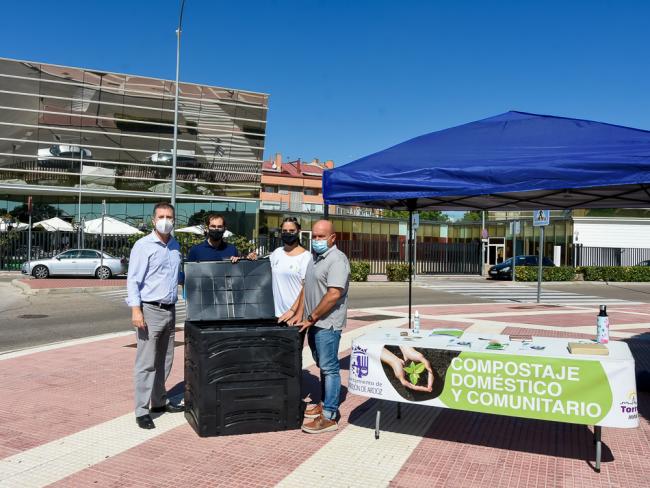El Ayuntamiento invita a los torrejoneros a convertir sus residuos orgánicos en abono para hacer una ciudad más sostenible y ecológica