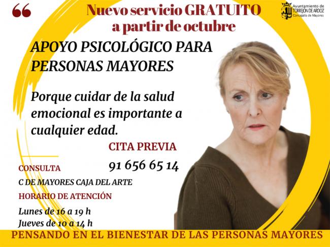 Servicio de orientación y apoyo psicológico