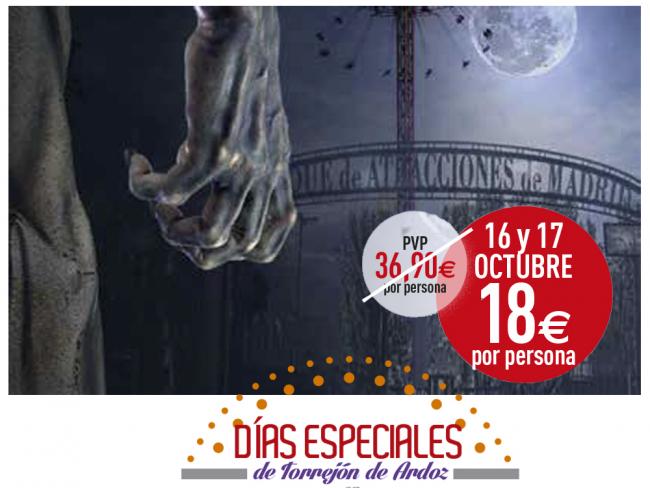 Días Especiales de Torrejón de Ardoz en el Parque de Atracciones 