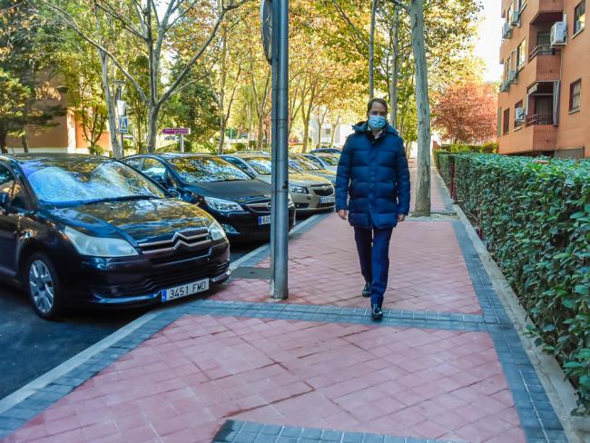 Finaliza la 1ª fase del Plan Renovación Aceras en Jardines de la Solana, Parque Cataluña y Plaza de las Palmeras