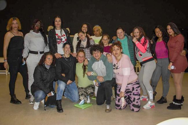 Miriam Gutiérrez, dio una charla sobre valores y superación a los internos de la cárcel de Estremera