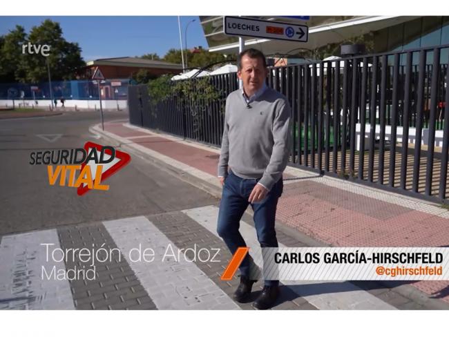 Torrejón de Ardoz en el programa de TVE “Seguridad Vital”